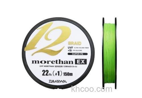DAIWA UVF MORETHAN SENSOR 12 BRAID EX+Si PE线_0