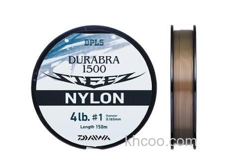 性价足量 DAIWA BASS-X NYLON&STEEZ DURABRA 1500 尼龙线_1