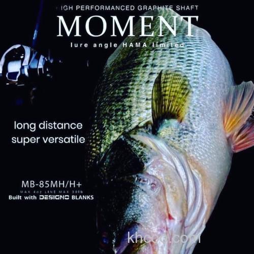 大场多功能竿型 2021 Lureanglehama MOMENT MB-85MH/H+ 泛用路亚竿_0