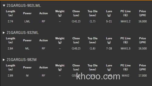 易用性价款式 Olympic 2021 ARGENTO UX 海鲈竿_2