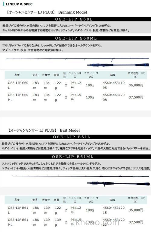 乐·趣 OPA OCEAN SENSOR LJ PLUS 轻量铁板竿_2