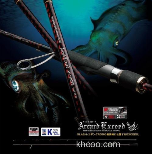 轻量灵敏 Slash ARCARD EXCEED 鱿鱼竿_0