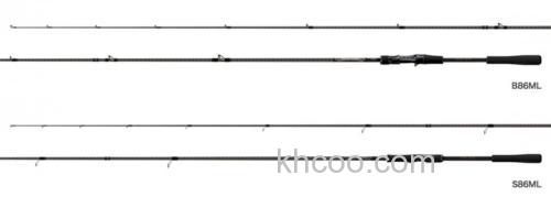 更轻量 2018进化 SHIMANO DIALUNA 海鲈竿_0