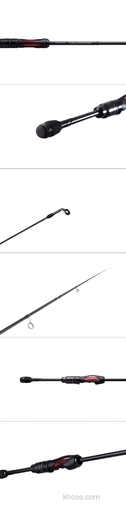 精细高感度 AbuGarcia 2018 Eradicator Realfinesse 小根竹荚鱼竿_3