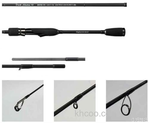 小型岩鱼玩耍 SMITH Darkshadow TZ 根钓竿_1