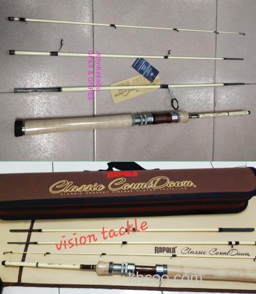 四节便携 Rapala Classic CountDown 便携旅行竿_1