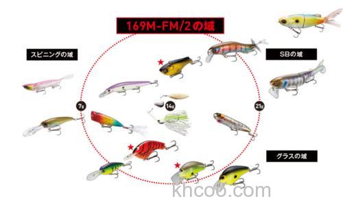 限定款式 伊豫部健 SHIMANO Bantam 169Ｍ-FM/2 BASS竿_5