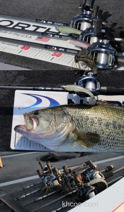 简洁高效款式 NORTH FORK ZFX JIG&WORM专用竿_1