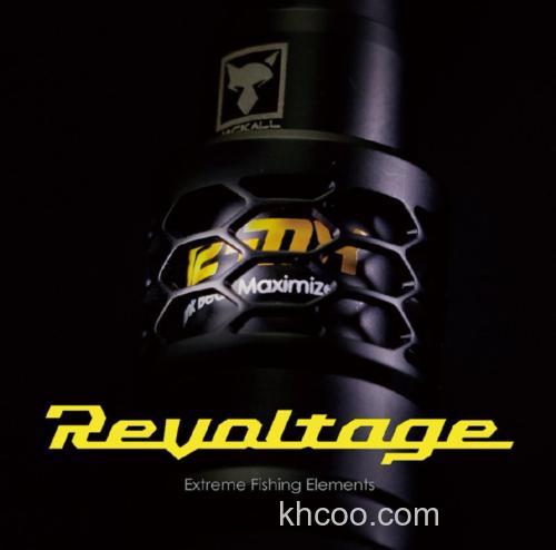 实战高性能 Jackall 19 Revoltage BASS竿_1