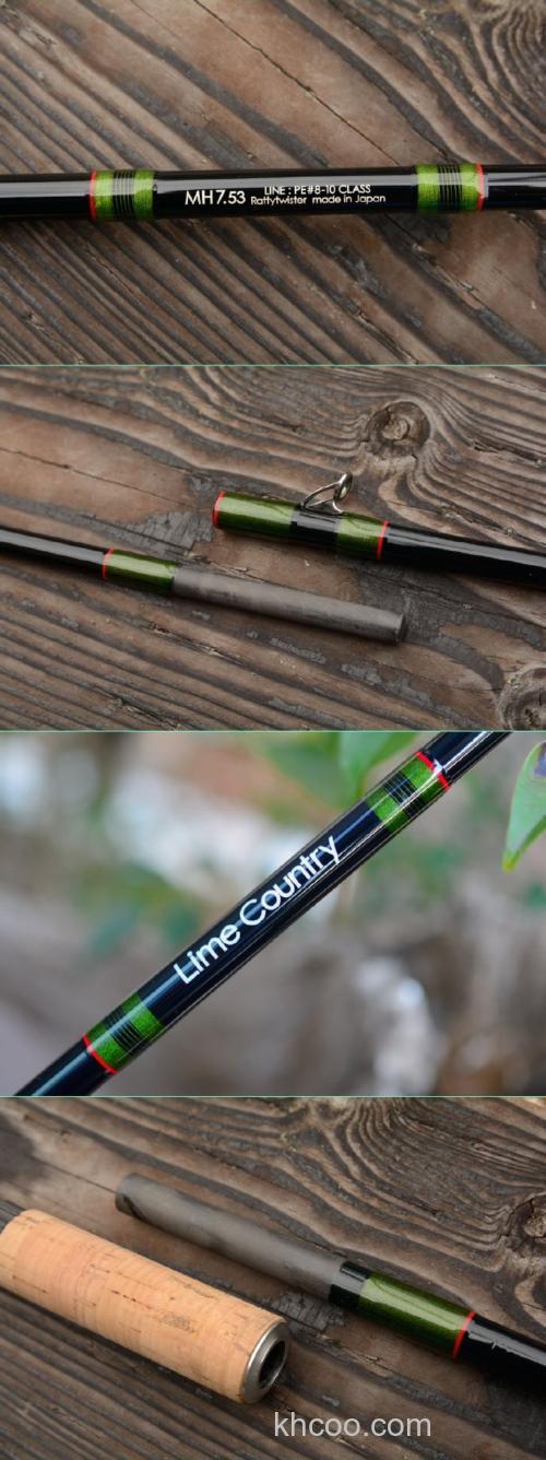 拿起来就走 Rattytwister Lime Country MH75 便携雷强竿_1