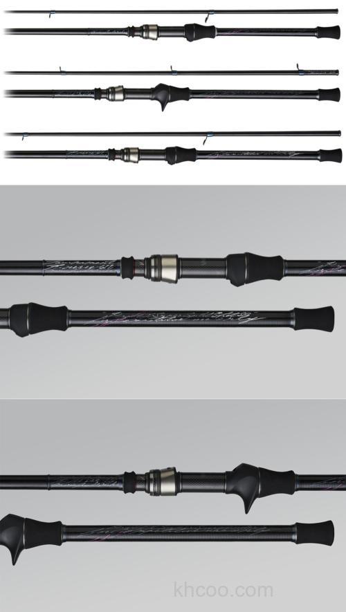 精细注重 VARIVAS Graphite Works Bass Tourment Finesse BASS竿_1