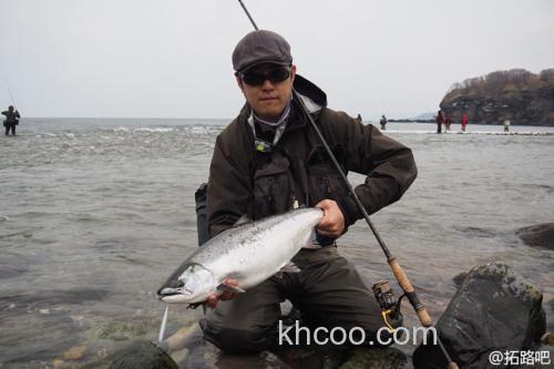 大鲑应对 AbuGarcia Salty Style Northern Custom 大鳟鱼竿_3