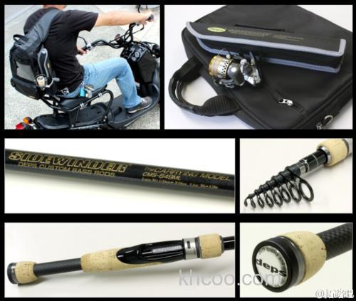 便携来了 Deps SIDEWINDER CMS-649ML 泛用路亚竿_1