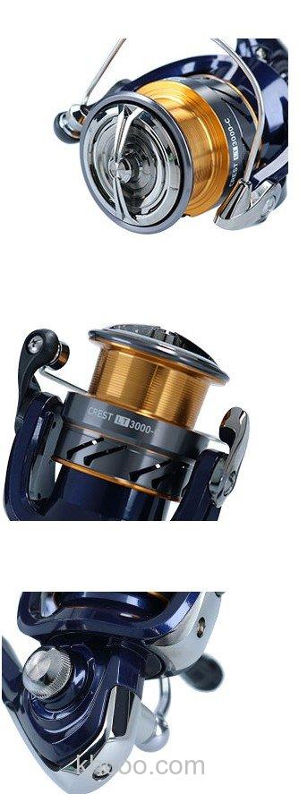 入门 DAIWA 20 CREST 纺车轮_3