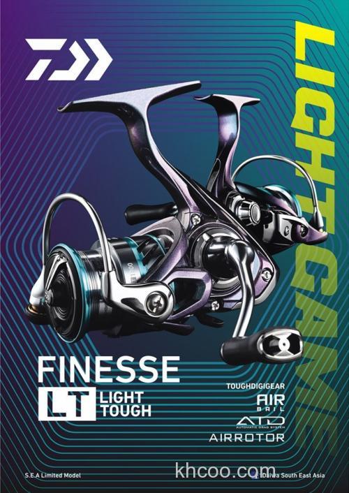 性价卷 东南亚版 DAIWA Finesse LT 纺车轮_2