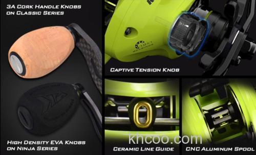 精英款式 KastKing Bassinator Elite/Ninja 水滴轮_6