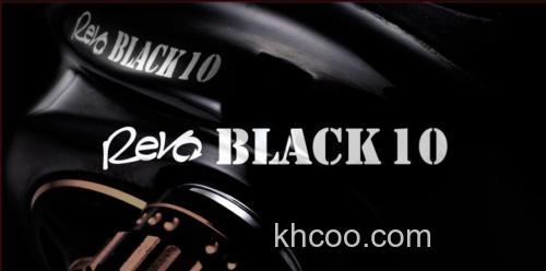 木村健太监修新款 AbuGarcia 2019 REVO BLACK 10 水滴轮_0