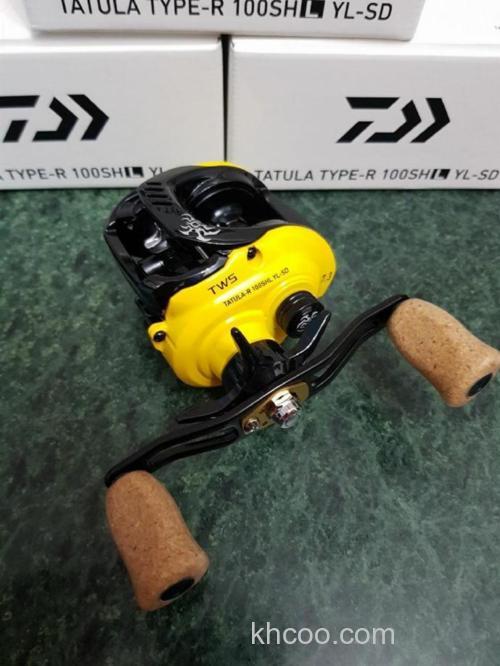黄色限定款DAIWA TATULA Type-R 100HL YL-SD 水滴轮_1