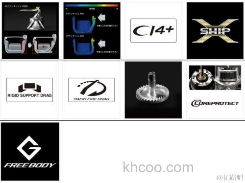 黑鲈高阶卷 2017 SHIMANO COMPLEX CI4+ 纺车轮_1