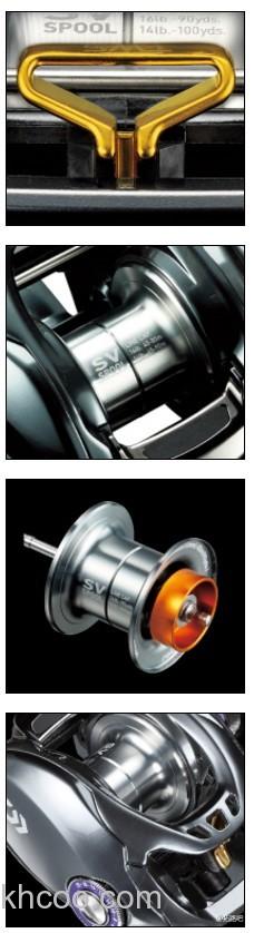 性价SV搭载 2017 DAIWA TATULA SV TW 水滴轮_2
