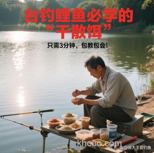 台钓雾化技巧详解：怎么控制饵料雾化，用什么饵料效果好