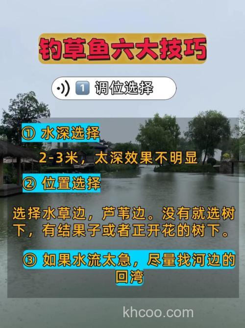 青草钓草鱼的使用时间和作钓方法