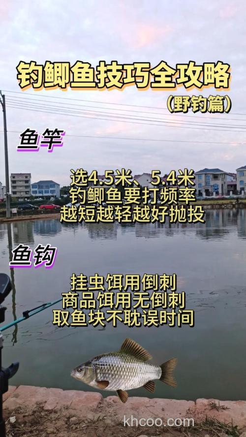 冬季野钓时选择这两个时间段出钓，鲫鲤连竿
