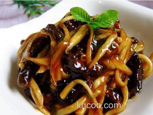 香菇怎么做素善鱼丝